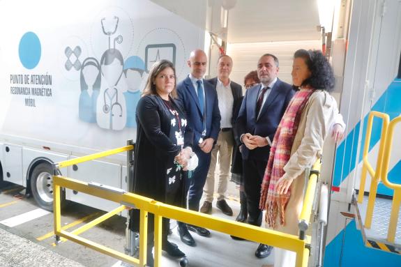 Imaxe da nova:A Xunta destaca o labor das resonancias magnéticas móbiles do Servizo Galego de Saúde