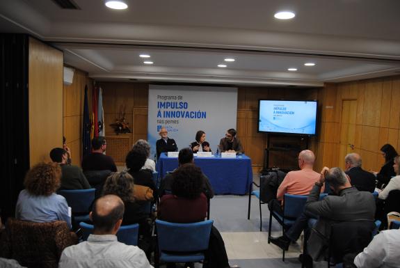 Imaxe da nova:A Xunta informa ás pemes lucenses dos programas ao seu dispor para impulsar a innovación