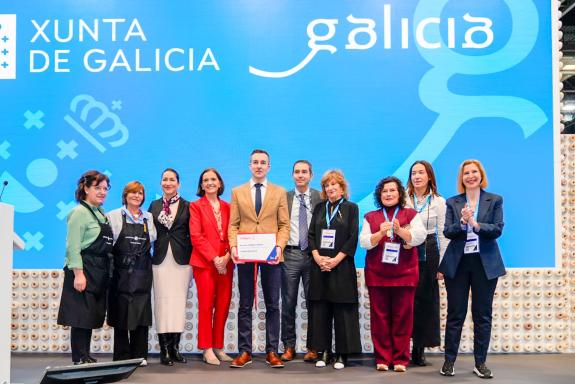 Imagen de la noticia:Fitur premia el diseño del expositor de Galicia, con el que se convierte en una de las comunidades más reconocidas de la his...