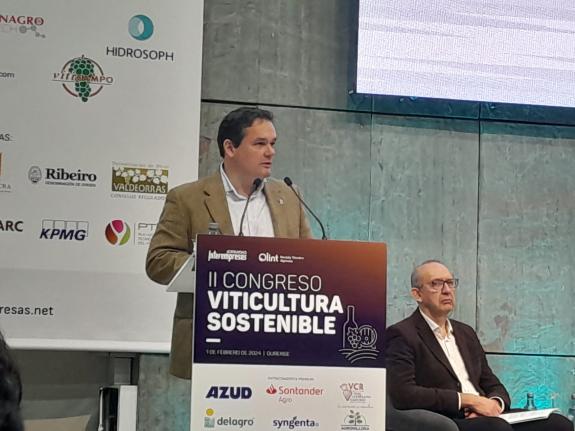 Imaxe da nova:A Xunta pon en valor a nova Lei da calidade alimentaria no II Congreso de Viticultura Sustentable