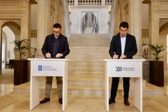 Imaxe da nova:A Xunta e a Deputación de Pontevedra asinan un convenio, dotado con 600.000 euros, para avanzar na prevención de incendios forestai...