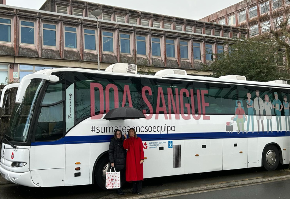 Imaxe da nova:Os universitarios galegos realizan 2.234 doazóns de sangue durante a primeira fase da campaña universitaria promovida por ADOS