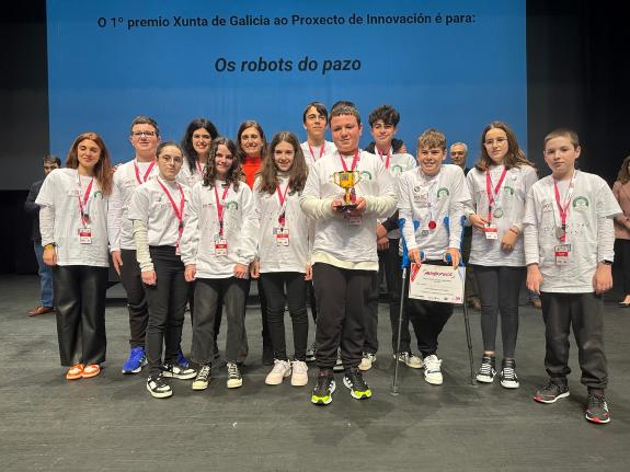 Imagen de la noticia:La Xunta participa en la ceremonia de entrega de medallas y premios de la X 'First Lego League Galicia' con la que colabora