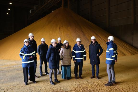 Imaxe da nova:Lorenzana resalta la apuesta de Vertex Bioenergy por expandir su capacidad productiva en Galicia