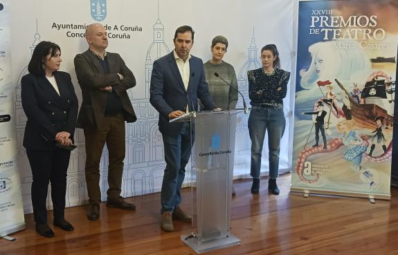 Imaxe da nova:A cultura galega celebra esta semana as cerimonias dos premios María Casares de Teatro e os Mestre Mateo do audiovisual co apoio da...