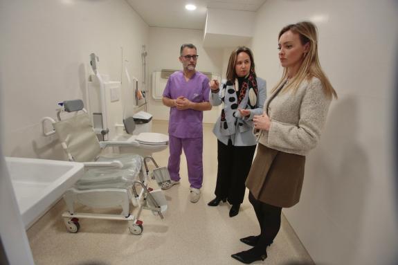 Imaxe da nova:Fabiola García visita as novas instalacións do centro Princesa Letizia de Amencer-Aspace ás que a Xunta destinou 2 millóns de euros