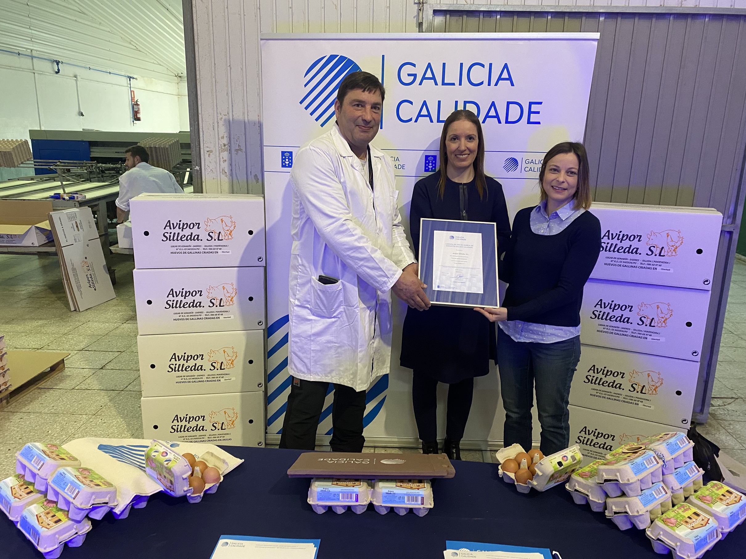Image 1 of article Galicia Calidade certifica xa os produtos da empresa de Silleda Avipor
