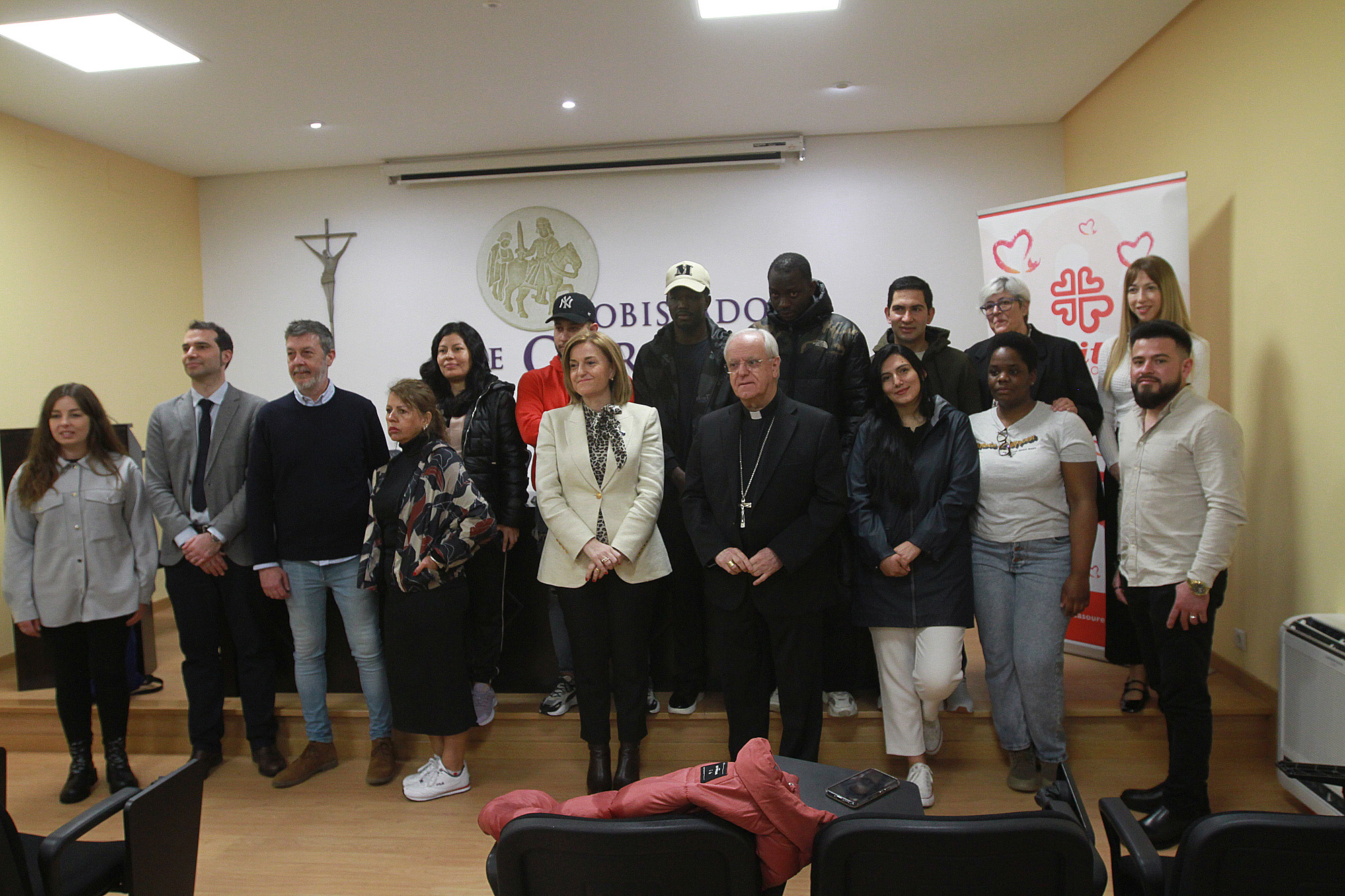 Image 1 of article A Xunta celebra o remate de novas formacións en Ourense en colaboración con Cáritas no marco do proxecto pioneiro de arraigamento para persoas migrantes en situación irregular