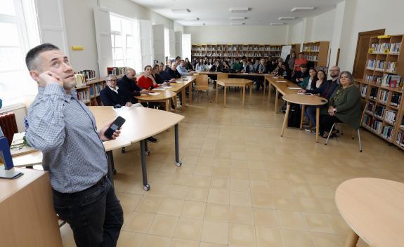 Imaxe da nova:Unha delegación do Instituto Estatal de Calidade e Investigación escolar de Munich coñece en Lugo a estratexia da Xunta en ensino i...