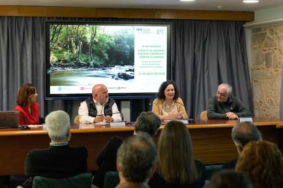 Imaxe da nova:Belén do Campo e Marisol Díaz participan no XI Aniversario da Declaración da Reserva da Biosfera Mariñas Coruñesas e Terras do Mand...