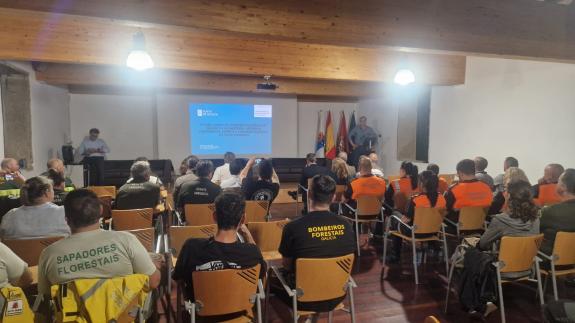 Imagen de la noticia: La Xunta destaca la labor del dispositivo gallego de lucha contra los incendios forestales en un encuentro transfronterizo ...
