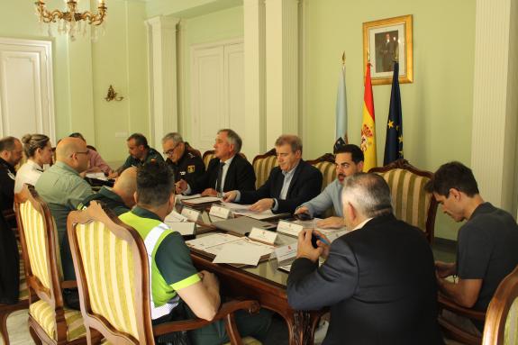 Imagen de la noticia:El delegado territorial de la Xunta participa en la reunión de seguridad de la 57ª edición del Rallye Ourense Recalvi