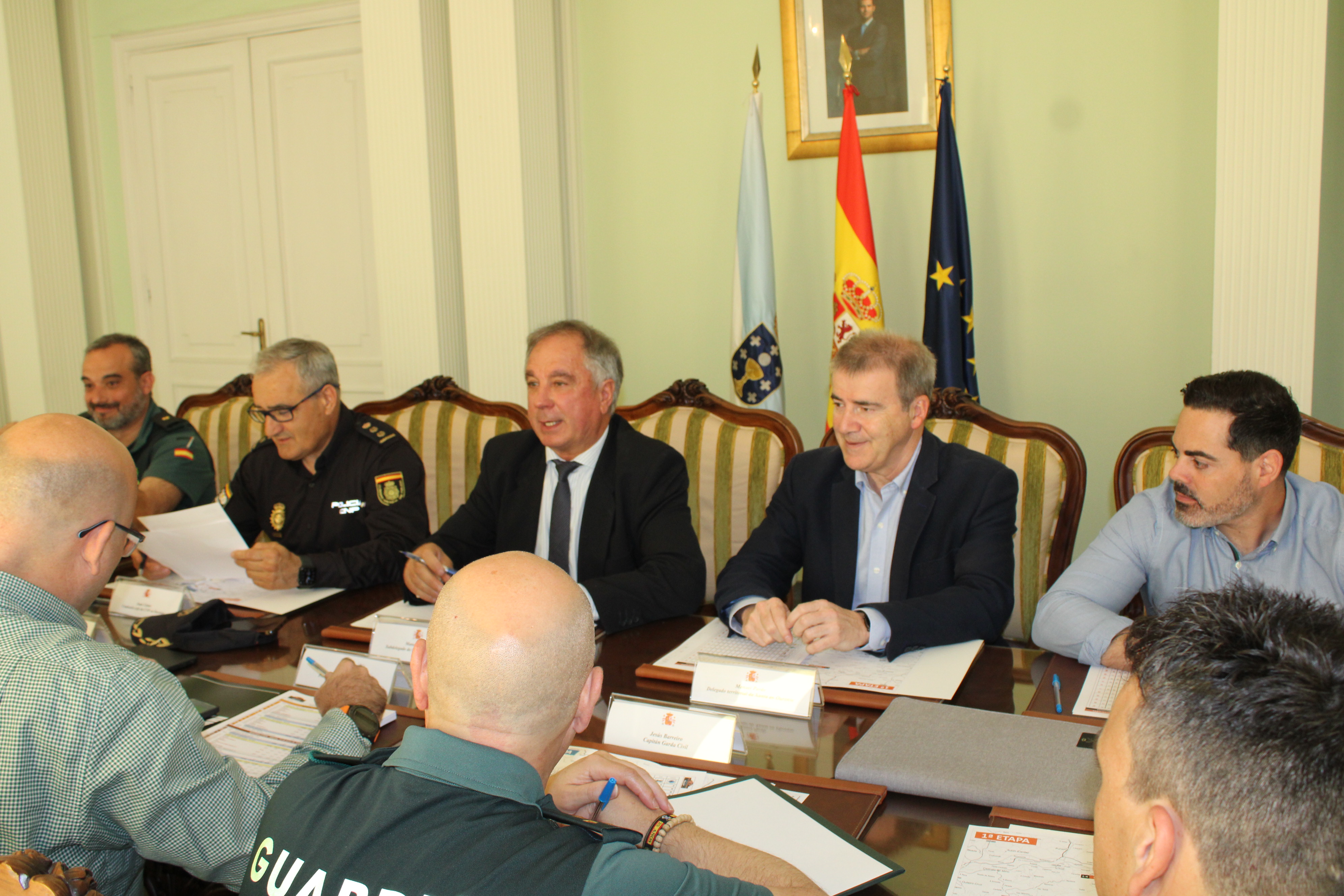 Image 1 of article O delegado territorial da Xunta participa na reunión de seguridade da 57ª edición do Rallye Ourense Recalvi