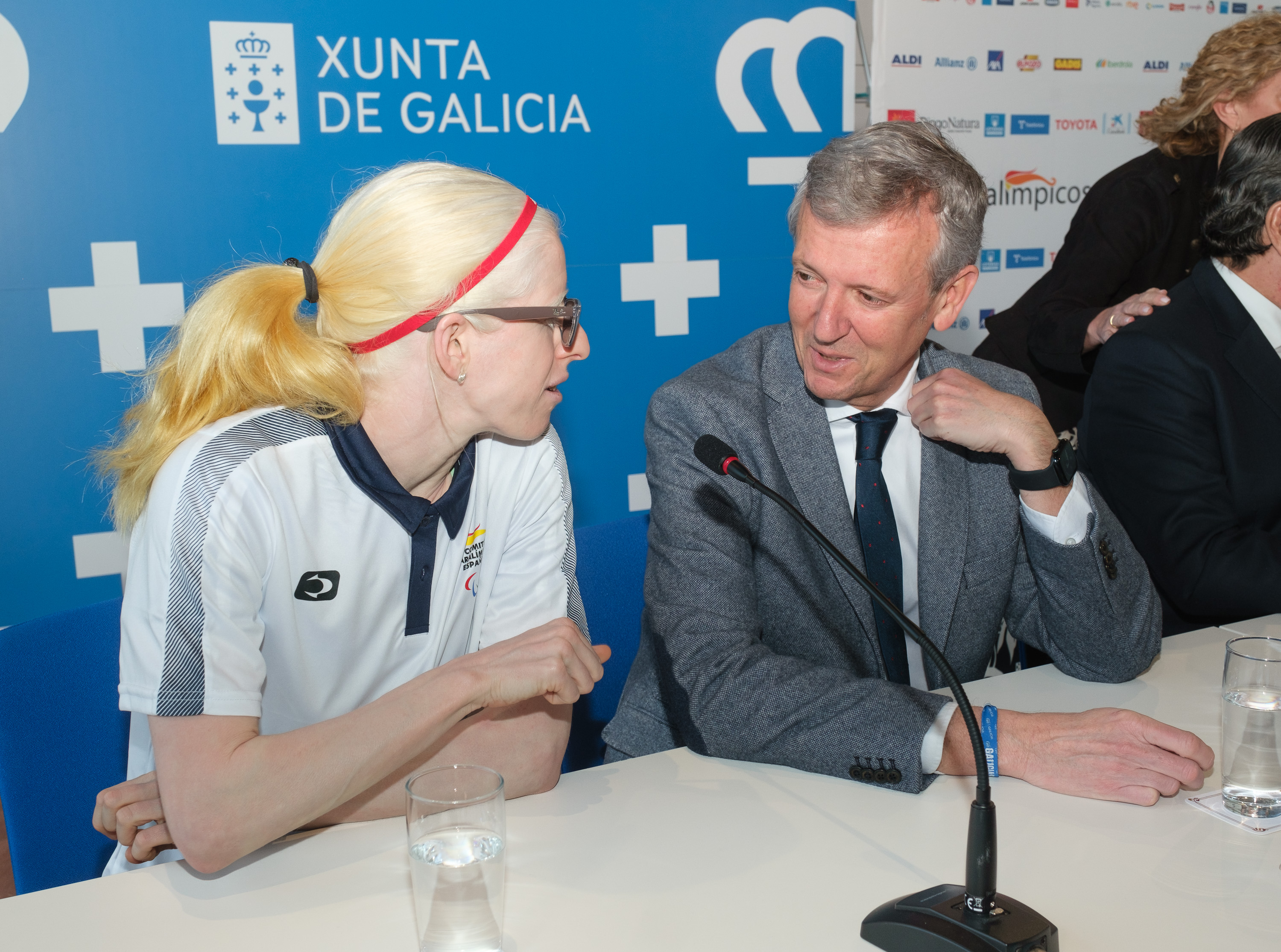 Image 1 of article Rueda destaca o papel dos deportistas paralímpicos coma embaixadores de Galicia polo mundo