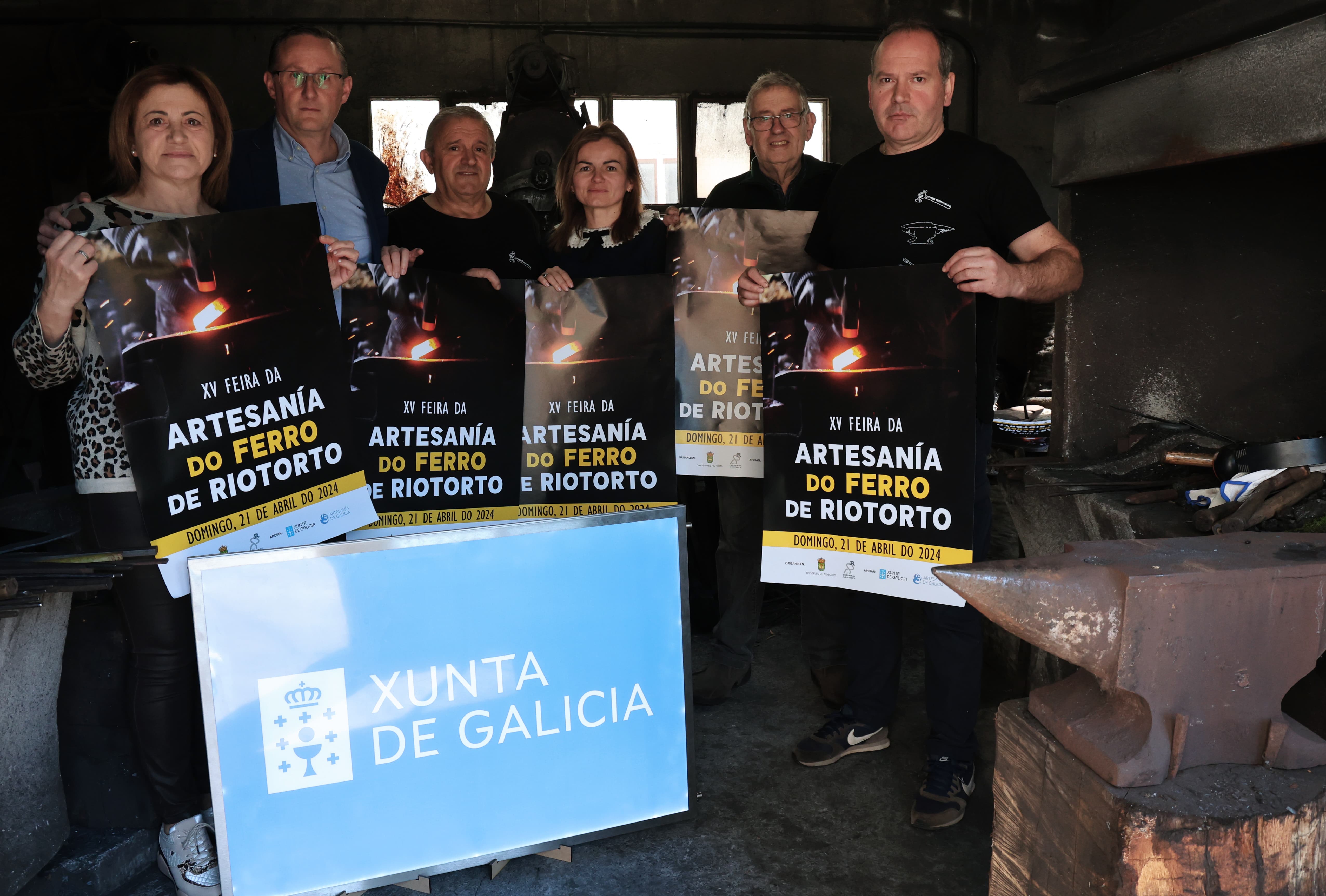 Image 2 of article A Xunta apoia a celebración da XV Feira de Artesanía do Ferro de Riotorto, que nesta edición amplía programa e participación de artesáns