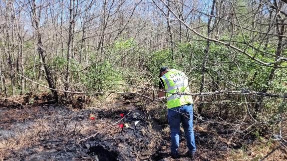 Imagen de la noticia:La Unidad de Investigación de Incendios Forestales (UIFO) de la Xunta identifica al presunto autor de varios fuegos en el ay...