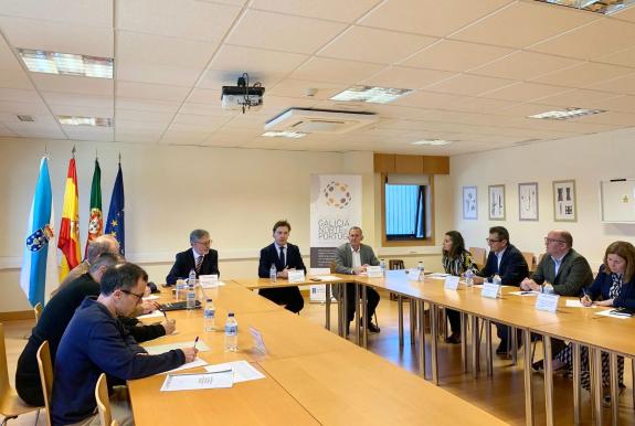 Imagen de la noticia:La Xunta se reúne con los agentes sociales y económicos de la Eurorregión Galicia-Norte de Portugal para avanzar en el estat...