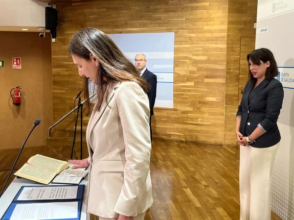 Imaxe da nova:Margarita Ardao toma posesión como directora xeral de Estratexia Industrial e Solo Empresarial