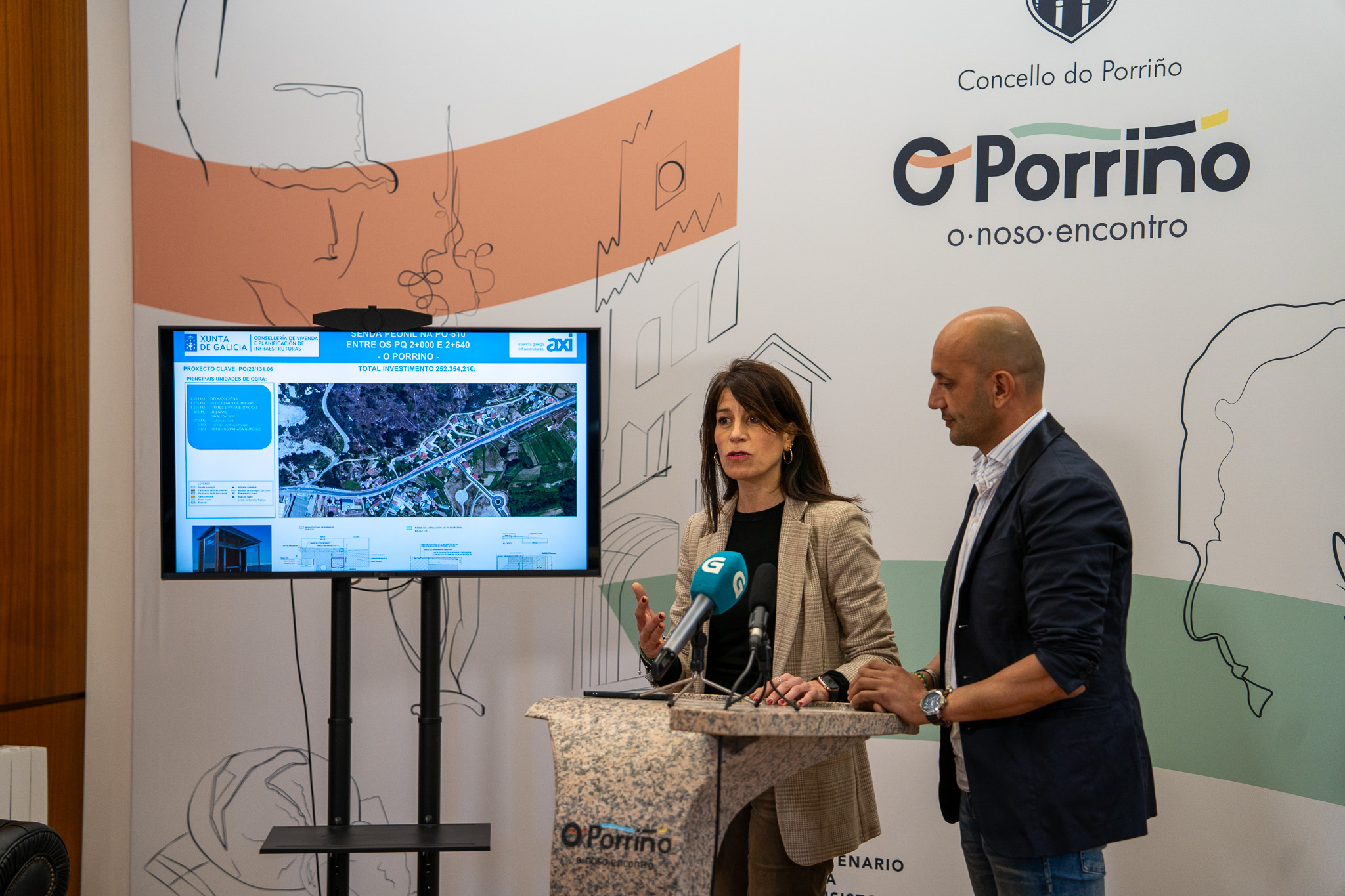 Image 0 of article A Xunta licita as obras dunha nova senda peonil en Budiño, no concello do Porriño, que empezará a construírse no verán cun investimento de máis de 250.000 euros