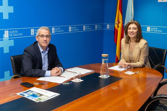 Imagen de la noticia:La Xunta analiza con la Unión de Consumidores de Galicia vías de colaboración para avanzar en la gestión de los residuos y e...