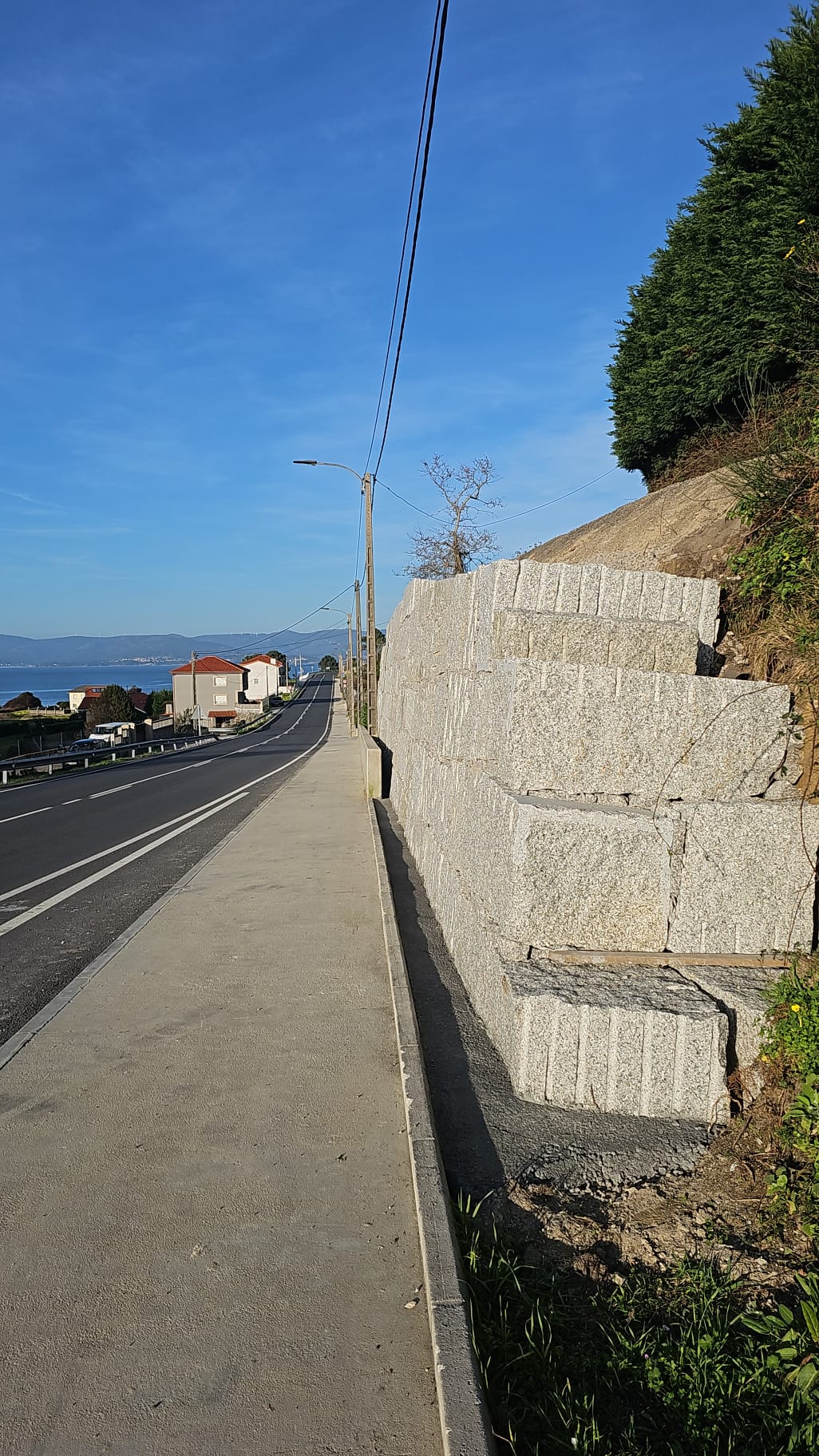 Image 3 of article A Xunta remata as obras de reforzo dun noiro na estrada AC-550 no Lugar de Abuín, en Porto do Son