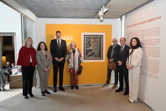 Imaxe da nova:O Museo de Belas Artes da Coruña amosa a colección de 22 obras do pintor Tomás Barros Pardo, doada pola familia á Xunta de Galicia