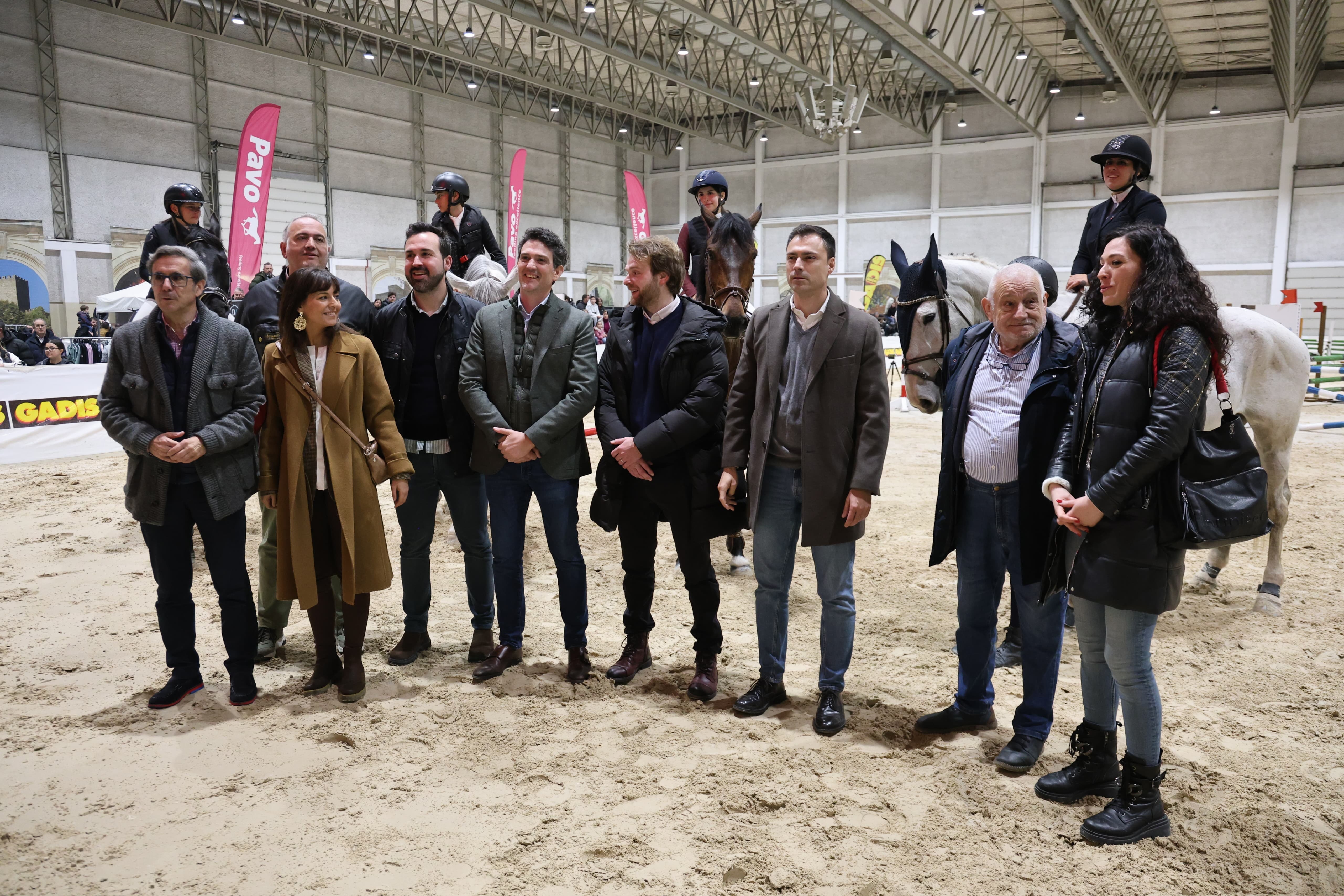 Image 1 of article Javier Arias participa na apertura do salón do cabalo 'Equigal', que se celebra en Lugo co apoio da Xunta