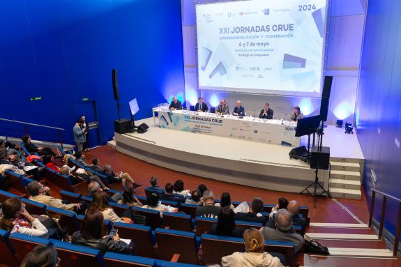 Imagen de la noticia:Román Rodríguez destaca el avance de las universidades gallegas en el ámbito de la internacionalización y apuesta por seguir...