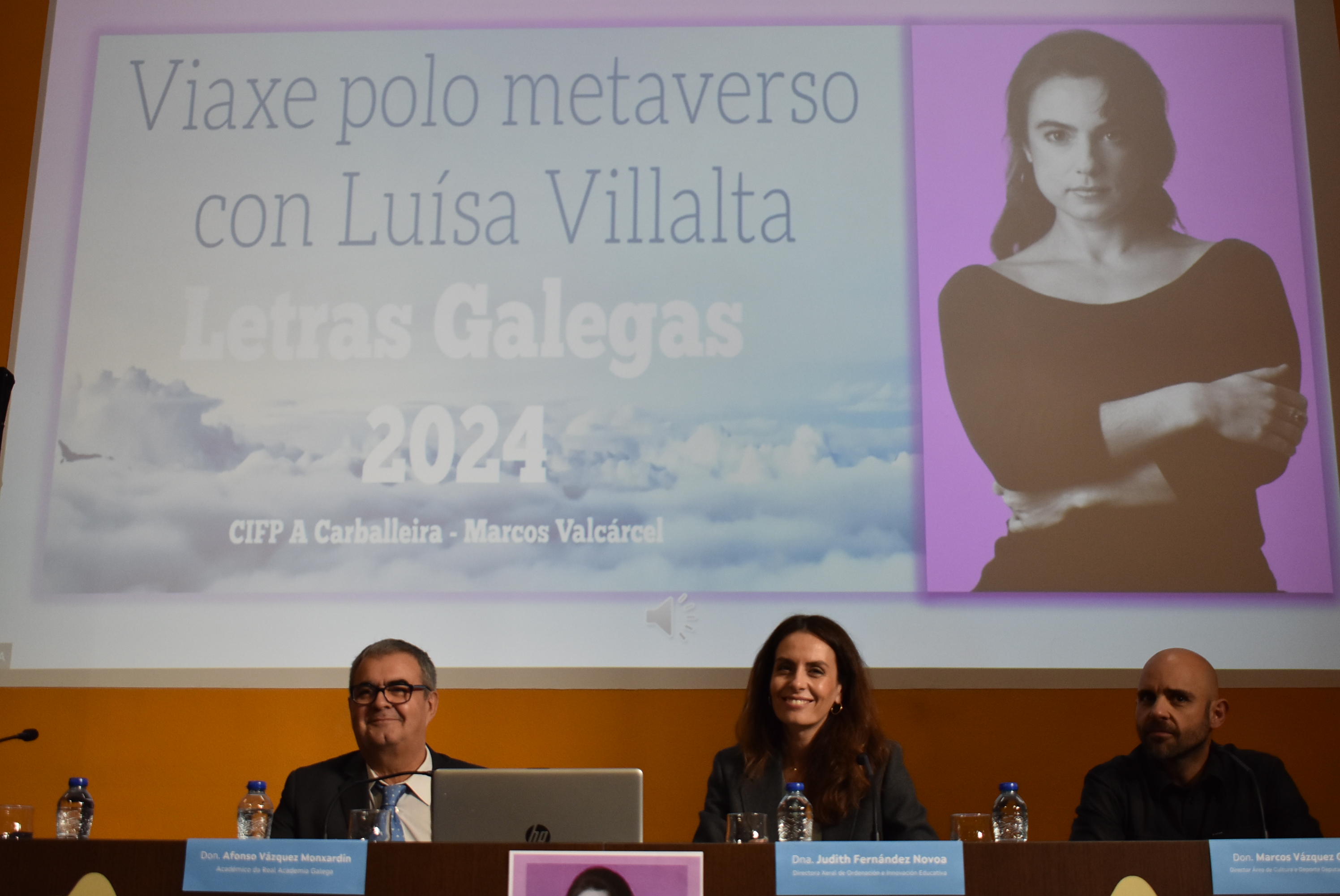 Image 1 of article O centro de FP A Carballeira gaña o concurso das Letras Galegas 2024 polo seu traballo 'Viaxe polo metaverso con Luísa Villalta'