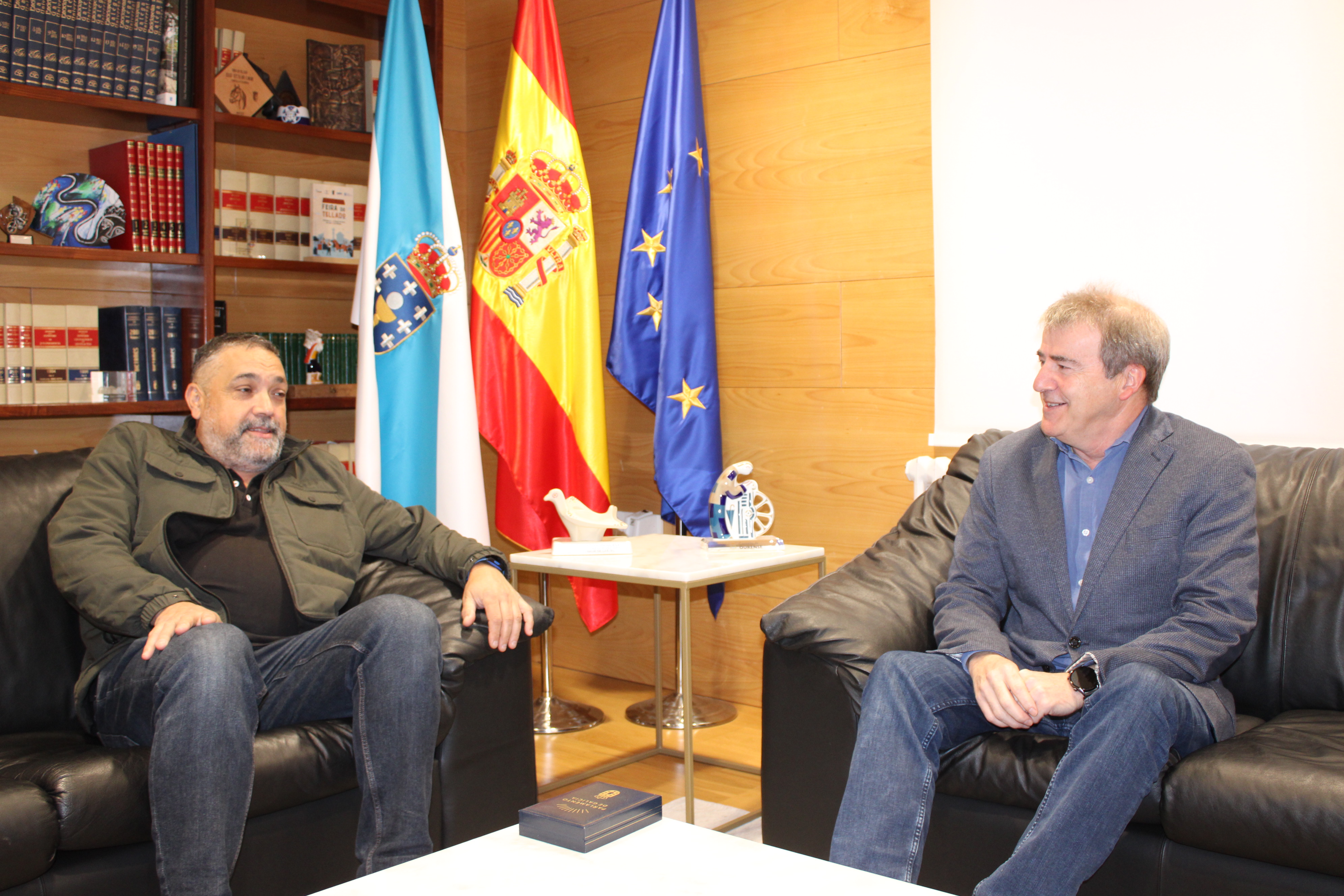 Image 1 of article O delegado territorial da Xunta reúnese co presidente da Asociación de Persoas con Discapacidade de Ourense (ADO)