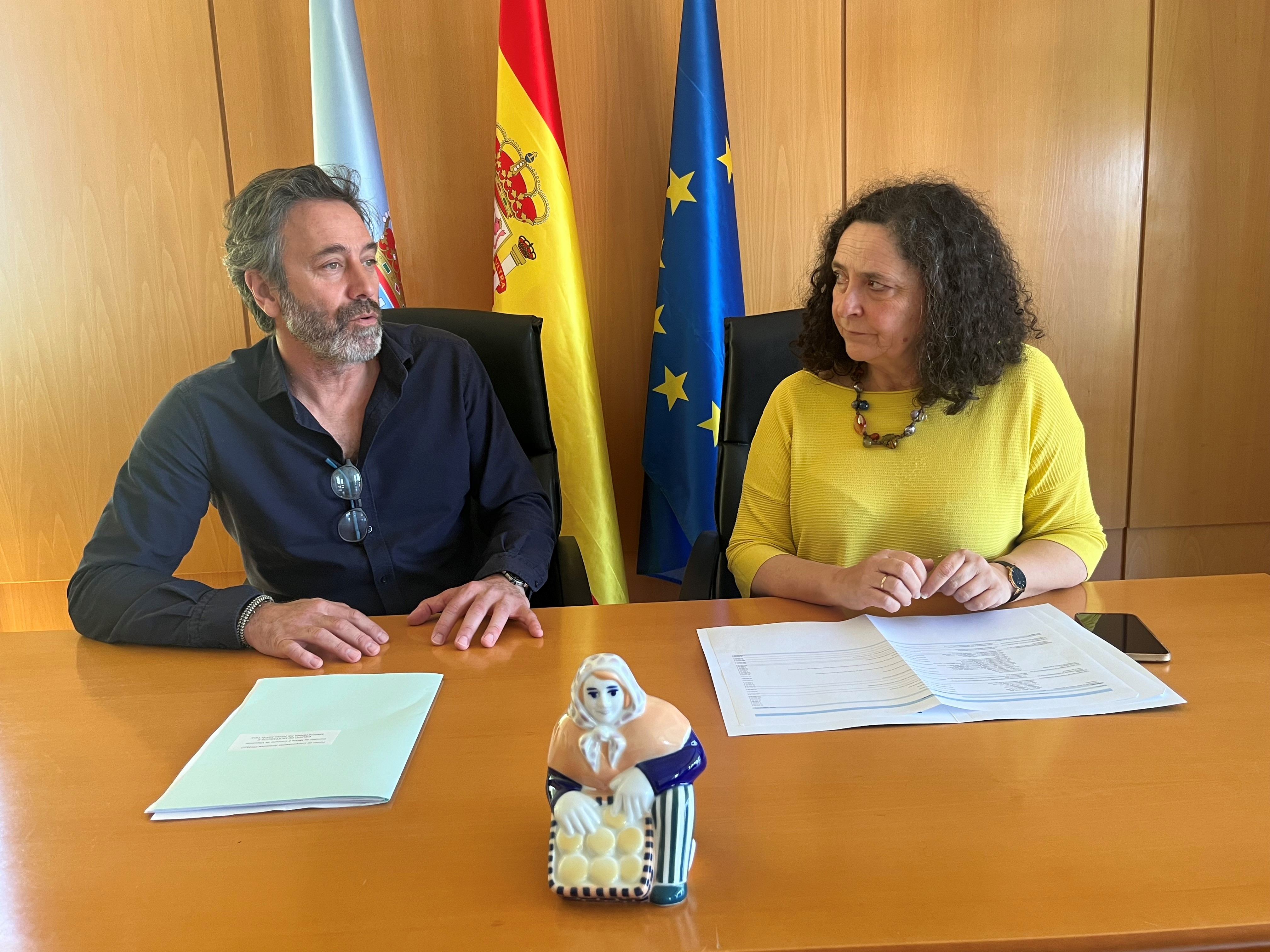 Image 1 of article Belén do Campo reúnese con Fernando Pérez e destaca os investimentos por máis de 1 M€ realizados pola Xunta neste concello no 2023