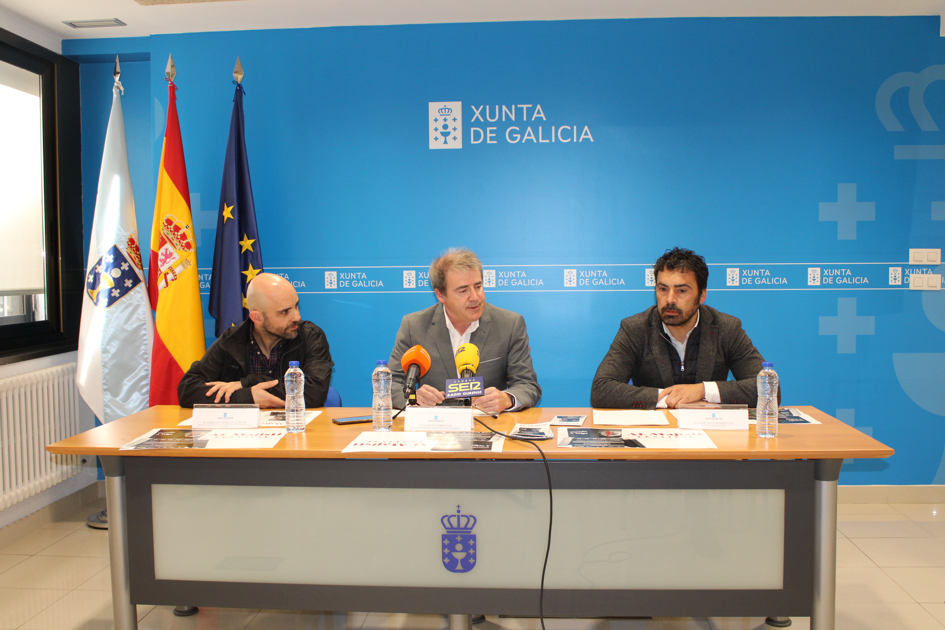 Image 1 of article O delegado territorial da Xunta en Ourense participa na presentación do festival 'Al-Majisti'