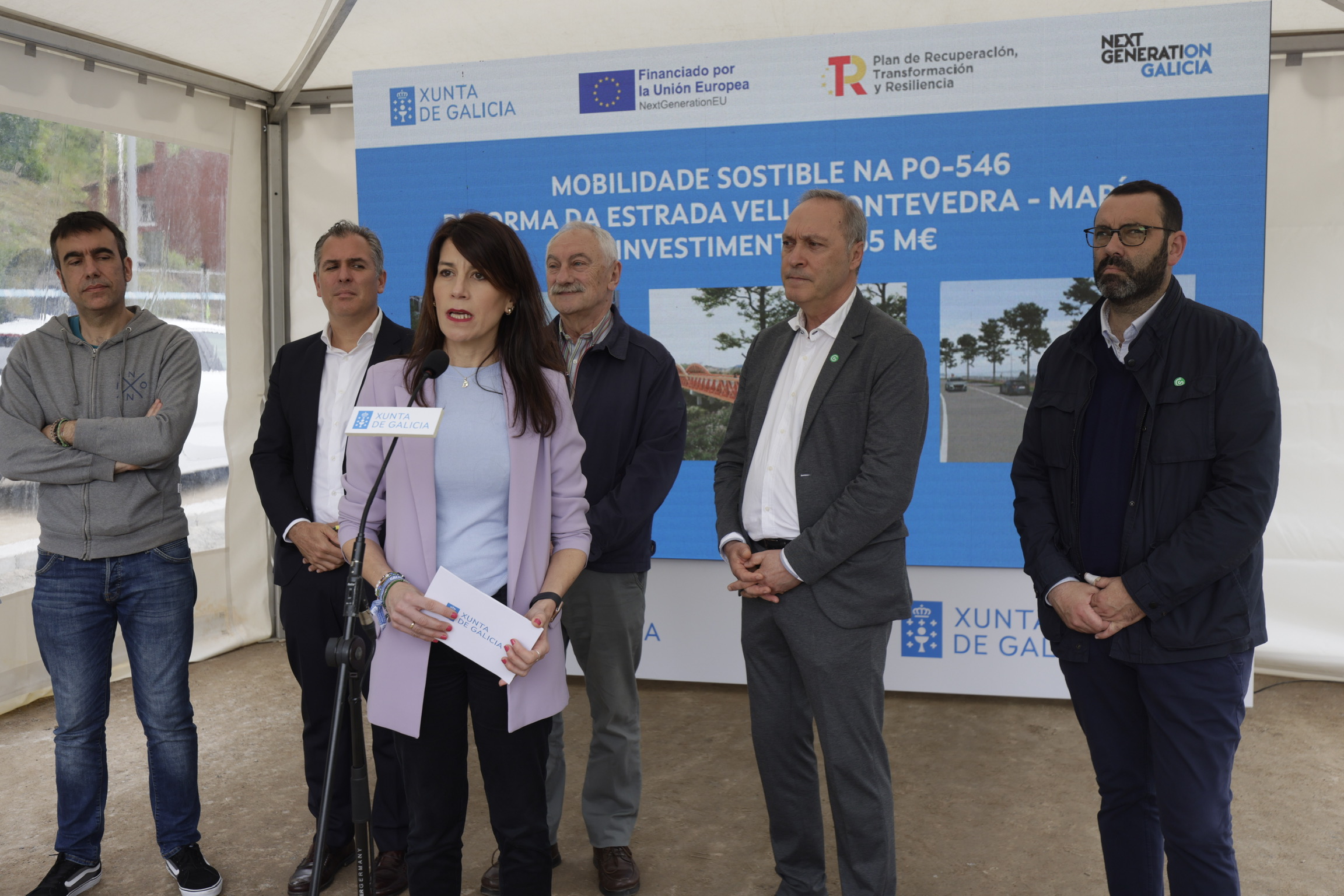 Image 1 of article A Xunta licita por preto de 6,3 M€ a obra da senda que unirá Pontevedra con Marín