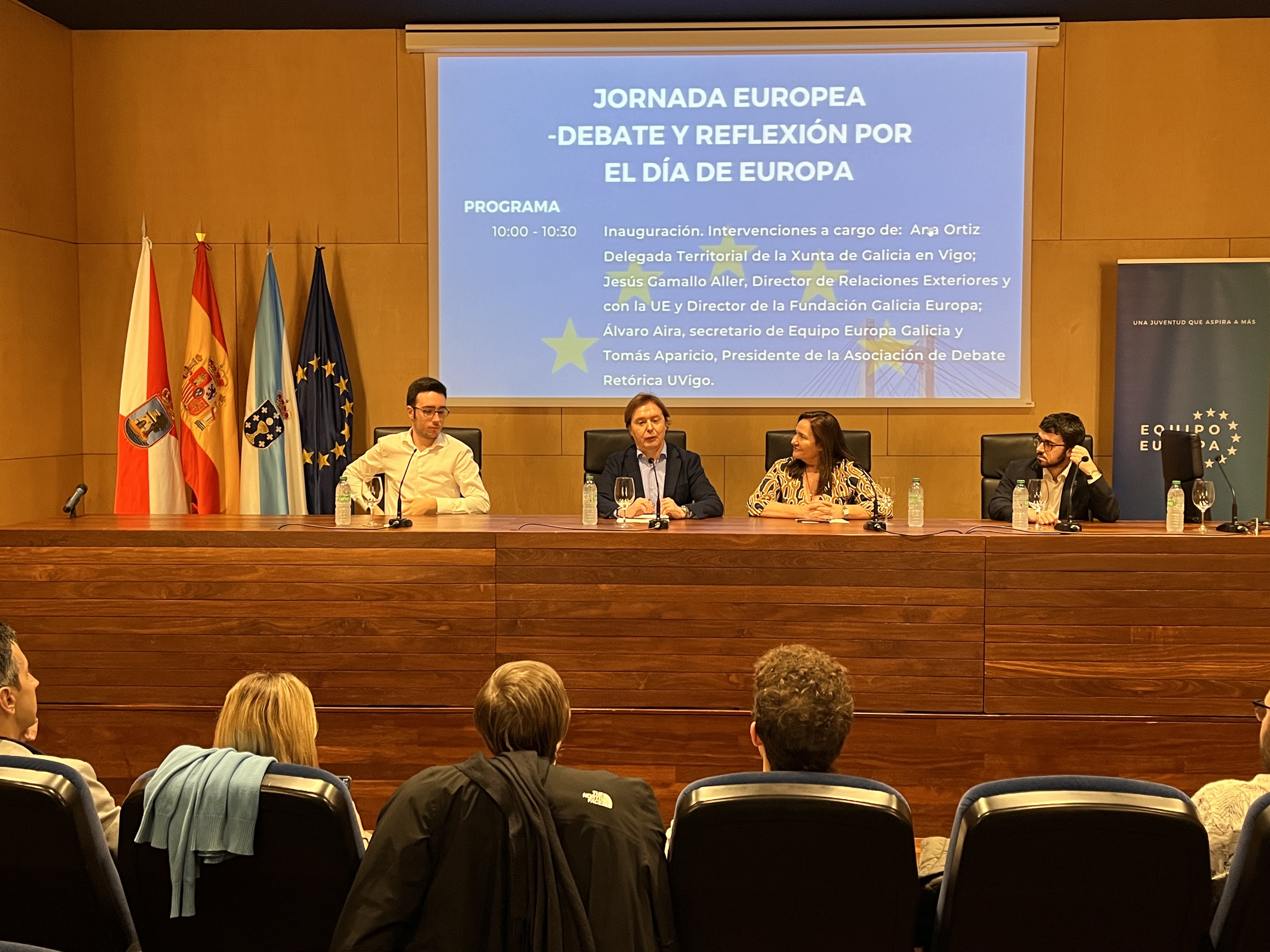 Imagen del artículo A Fundación Galicia Europa organiza unha xornada de debate entre a mocidade con motivo do Día de Europa