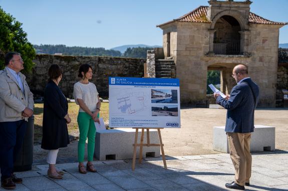 Imagen de la noticia:La Xunta invirtió más de 600.000 € en las obras de humanización de la fortaleza de Salvaterra de Miño