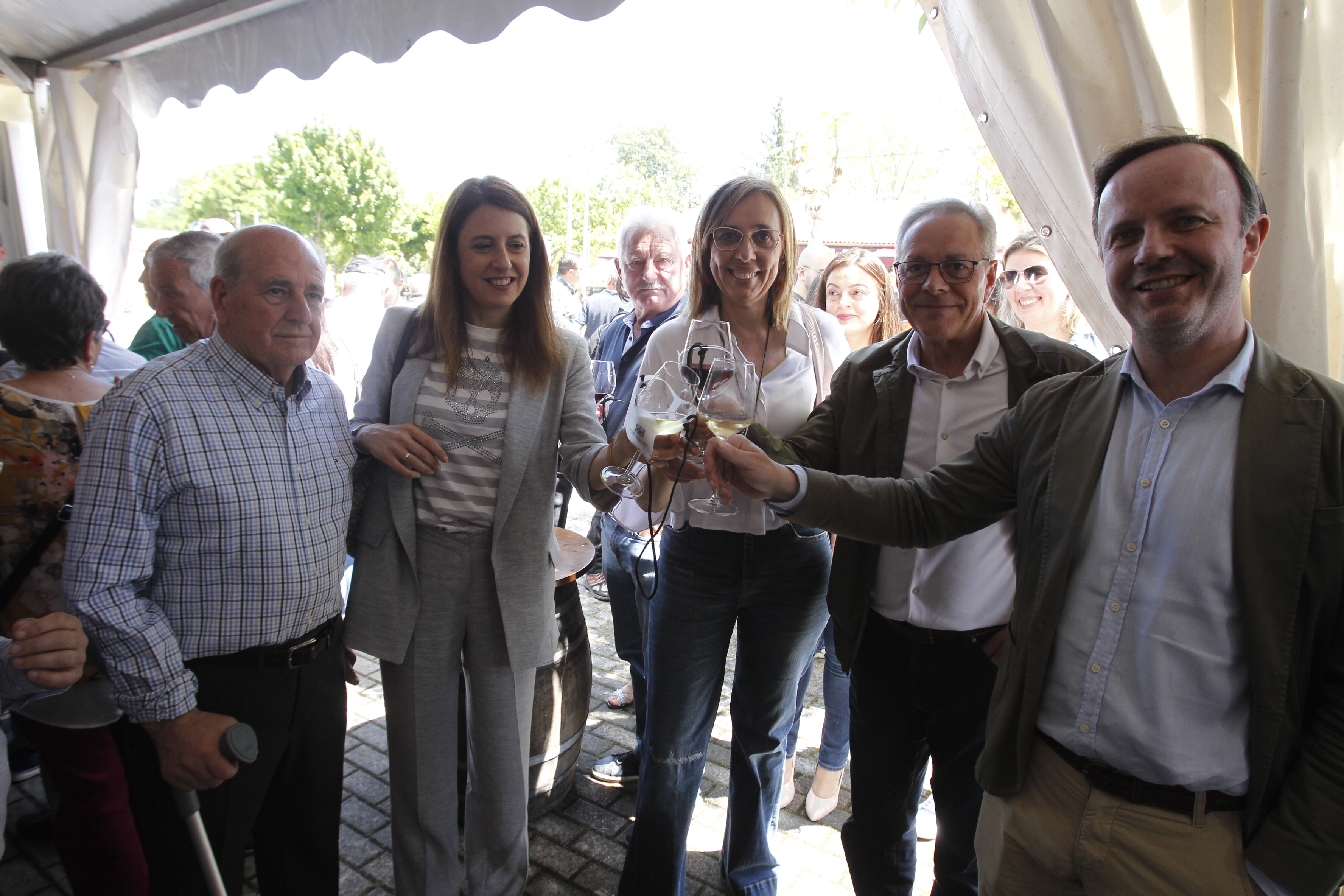 Image 1 of article María José Gómez pon en valor a calidade das producións alimentarias galegas na XXIX Mostra de Viños da Ribeira Sacra de Pantón