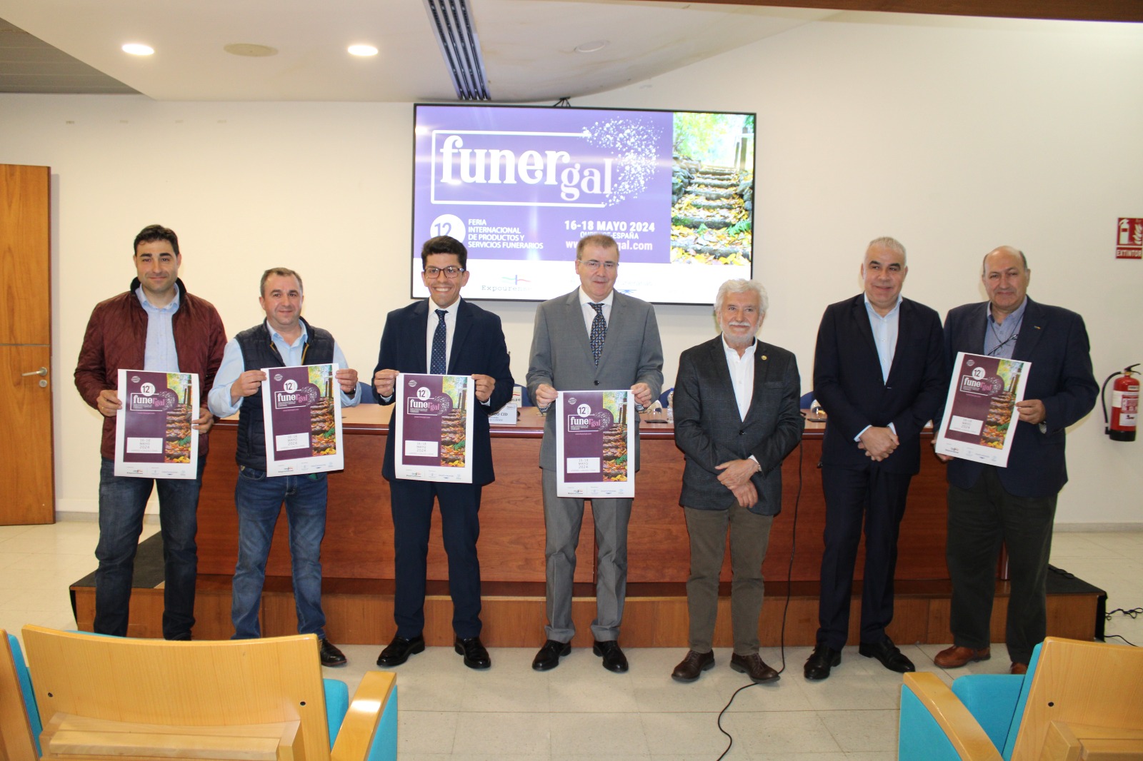 Image 0 of article O delegado territorial da Xunta en Ourense participa na presentación da 12ª Feira Internacional de Produtos e Servizos Funerarios, Funergal 2024