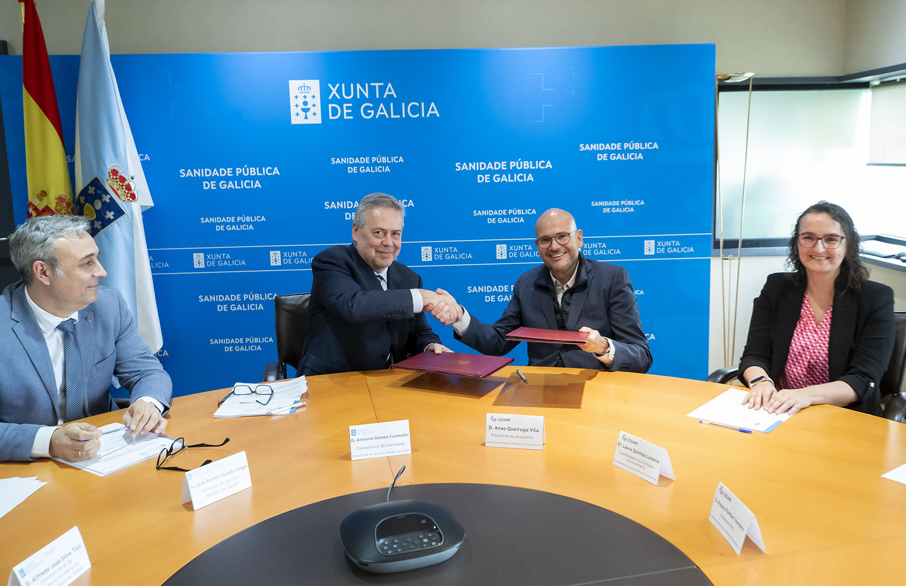 Image 0 of article A Xunta asina un convenio con Cogami para complementar a asistencia ás persoas con enfermidades crónicas de forma personalizada cun investimento de 164.000 €