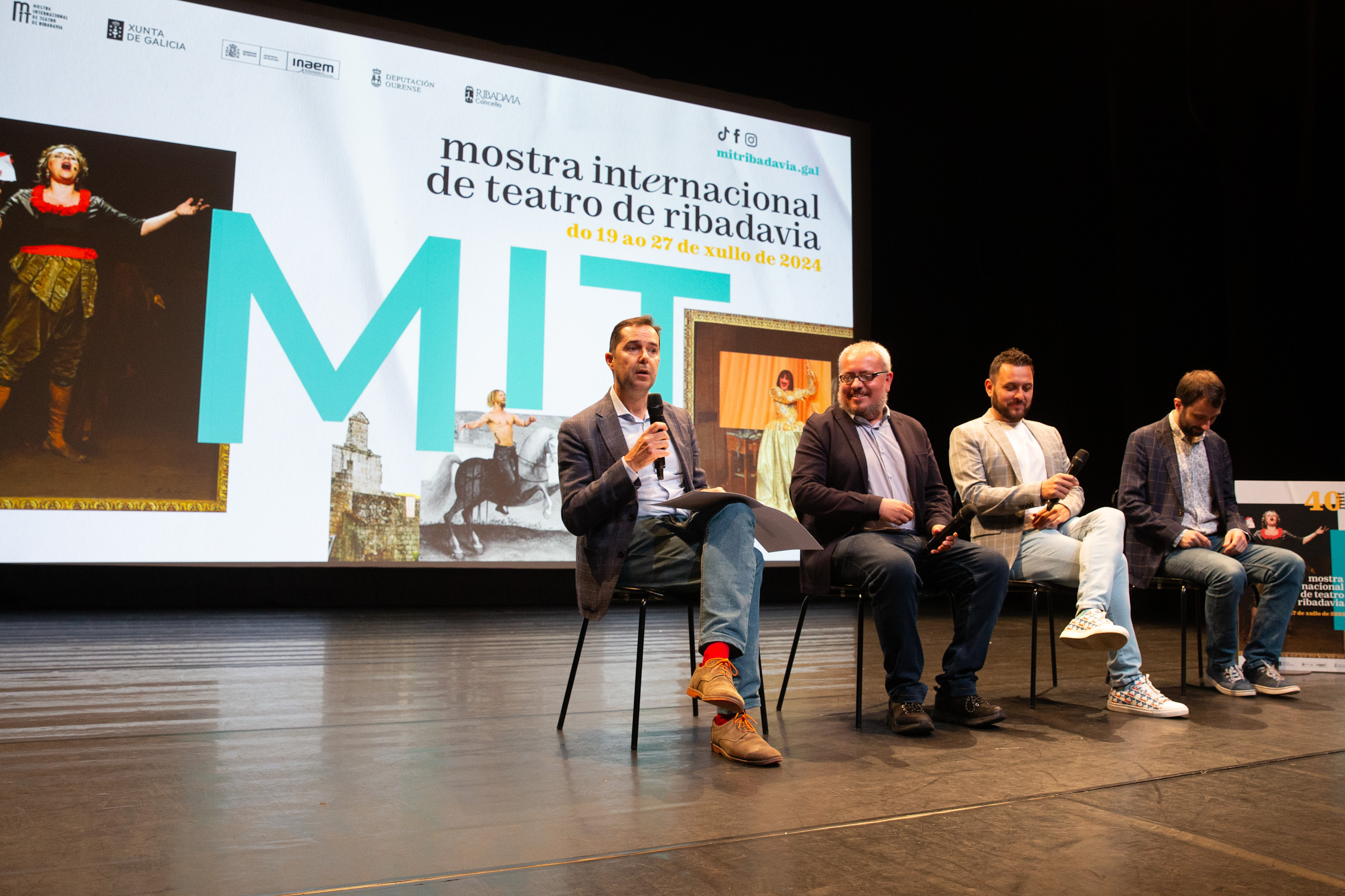 Image 1 of article A Xunta reafirma o seu apoio á Mostra Internacional de Teatro de Ribadavia no seu 40º aniversario