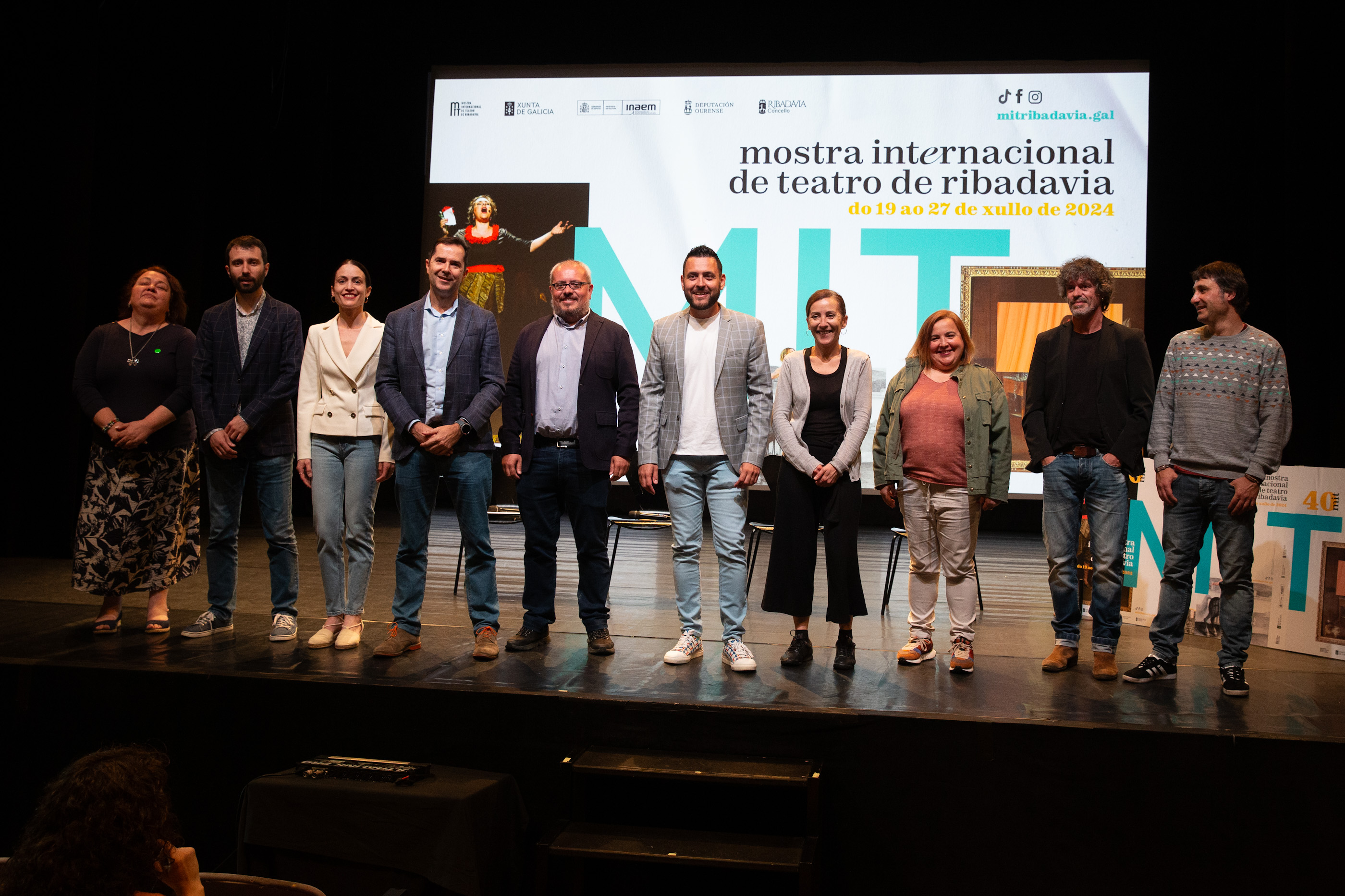 Image 3 of article A Xunta reafirma o seu apoio á Mostra Internacional de Teatro de Ribadavia no seu 40º aniversario