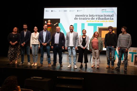 Imaxe da nova:A Xunta reafirma o seu apoio á Mostra Internacional de Teatro de Ribadavia no seu 40º aniversario