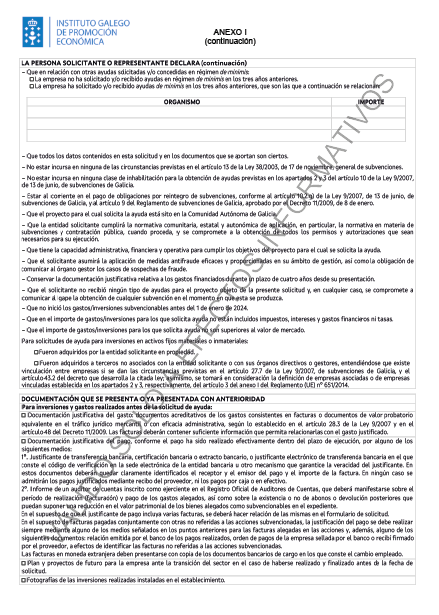 Imagen del artículo RESOLUCIÓN de 1 de julio de 2024 por la que se da publicidad al Acuerdo del Consejo de Dirección que aprueba las bases reguladoras de las ayudas extraordinarias a la industria de la automoción en Galicia, y se procede a su convocatoria para el año 2024, en régimen de concurrencia no competitiva (línea A, código de procedimiento IG300I, y línea B, código de procedimiento IN422P).
